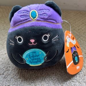 NWT Bly the Fortune Teller Cat 4” Halloween Squishmallow